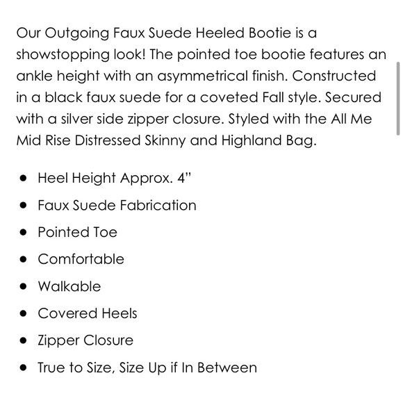 NIB FAUX SUEDE BOOTIE VICI COLLECTION 💕SIZE 8M - Picture 3 of 6